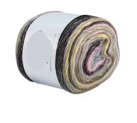 Hilo degradado Hilo de pastel degradado for tejer a mano, hilo colorido ganchillo, sección media gruesa, algodón teñido arcoíris, 100 g/unidad para suéteres, bufandas(Color16)