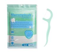 Hilo Dental,300 PCS Floss Dental con Mango Palillos y Arcos Dentales Hilo Dentales de Menta Portátil Limpieza Interdental Hilos Dentals Ortodoncia para Adultos y Niños Viajes
