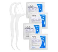 Hilo dental 400x Arcos Dentales Flossers Hilo Dental con mango Palillos de hilo dental interdentales Palillo de Dientes Plástico, Floss Sticks 4 Cajas