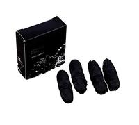 æ- Hilo dental biodegradable de carbón de bambú, 4 rollos, 120 m, carrete de seda natural, ecológico, sin residuos, cuidado bucal, color negro