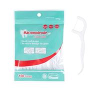 Hilo Dental con Mango 100 Piezas, Arcos Dentales, Palillos de Dientes, Palillos de Hilo Dental Plástico, Dental Floss para Interdental Oral Limpieza