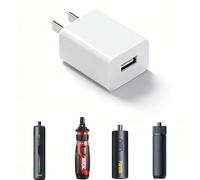 Hilo dental de agua USB de carga de pared para Waterpik, Bitvae, irrigador dental Oralfree, cargador de limpieza de dientes, COSLUS C20 Water Dental Flosser Pick Cargador de alimentación USB