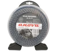 Hilo Desbrozadora Profesional Nylon Trenzado Gris 3,5mm Corte Preciso 105 Metros Compatibilidad Universal Césped Maleza Jardín Matorrales Uso Intensivo Alta Durabilidad (NEGRO, 3,5MMX105M)
