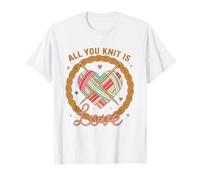 Hilo Divertido para Amantes del Tejido: Todo lo Que tejes es Amor para mamá Camiseta