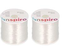 Hilo elástico Transparente 0,8mm. 100m. (Paquete de 2)