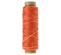 Hilo encerado de 50m y 0, 8mm de espesor para, cordón encerado, hilo para coser a mano, línea de costura plana, herramienta de artesanía para