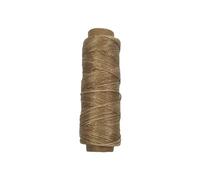 Hilo encerado de 50m y 0, 8mm de espesor para, cordón encerado, hilo para coser a mano, línea de costura plana, herramienta de artesanía para
