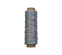 Hilo encerado de 50m y 0, 8mm de espesor para, cordón encerado, hilo para coser a mano, línea de costura plana, herramienta de artesanía para