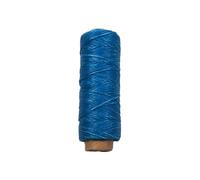 Hilo encerado de 50m y 0, 8mm de espesor para, cordón encerado, hilo para coser a mano, línea de costura plana, herramienta de artesanía para