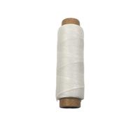 Hilo encerado de 50m y 0, 8mm de espesor para, cordón encerado, hilo para coser a mano, línea de costura plana, herramienta de artesanía para