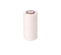 Hilo Encerado Hilo encerado for coser cuero de 30m y 0,8mm, hilo for coser cuero, costura a mano con cera, hilo DIY for estuche, herramienta de artesanía(White)