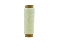 Hilo Encerado Hilo encerado for coser cuero de 30m y 0,8mm, hilo for coser cuero, costura a mano con cera, hilo DIY for estuche, herramienta de artesanía(Beige)