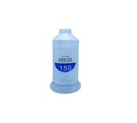 HILO ESPUMA OVERLOCK COLOR BLANCO - Cono de Fibras de Poliéster Duradero, Ideal Para Máquinas Remalladoras y confección de prendas elásticas, poliamidas, tejidos flexibles, 225g (BLANCO)