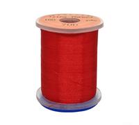 Hilo fluorescente para atar moscas 70D, nailon de 100 m para una mayor visibilidad del cebo en la pesca (rojo)