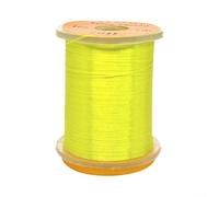 Hilo fluorescente para atar moscas, hilo de nailon 70D de 100 m para una mayor visibilidad del cebo de pesca (amarillo)