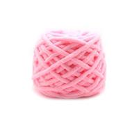 Hilo Fun Finger Loops, hilo for tejer y crochet Loop, paquete de 2, multicolor, 100 g por ovillo (blanco)(Roze)