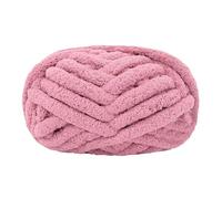 Hilo grueso 226g/Ball DIY Hand Knitting Novel Functional Sewing for Bag Blanket Yarn Ball Woven Thread Crochet(Peach)