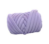Hilo grueso gigante for tejer y hacer ganchillo con brazos, 250 g, 65,6 pies, multicolor(Violet)