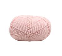 Hilo grueso Hilo de lana for tejer algodón con leche, hilo teñido for manualidades ganchillo, suéter, sombrero, muñecas(49 EU)