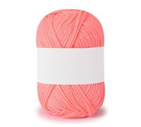 Hilo grueso Hilo de lana for tejer, Material bricolaje teñido con costura algodón y leche for manualidades ganchillo, suéter, sombrero, muñecas(3)