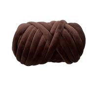 Hilo grueso para tejer con los brazos Hilo grueso for tejer a mano, 1 kg de grosor, multicolor(Coffee)