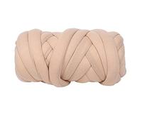 Hilo Grueso Suave Brazo Super Voluminoso De Tejer Lana Manta Punto Gruesa Hilado Súper Grueso For/Ganchillo Alfombra Sombreros(Khaki)