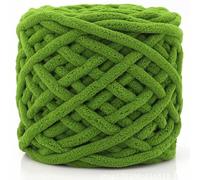 Hilo Grueso Suave Ovillo de 100 g/bola hilo lana chenilla poliéster y mezcla algodón leche suave, grueso for tejer a mano, hacer gorros, bufandas pelos, bricolaje(07)