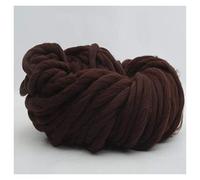 Hilo Grueso Suave Súper voluminoso Brazo Punto de punto Manta Hilo grueso for tejer/Crochet Alfombra Sombreros(Brown)