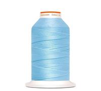 Hilo Gutermann Outdoor 40 para coser toldos de sol exteriores y sofás, resistente a los rayos UV (6510 Celeste)