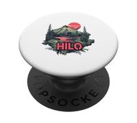 Hilo Isla Hawaii Vacaciones Volcán Jungle Forrest Adventure PopSockets PopGrip Adhesivo
