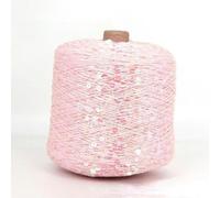 Hilo mercerizado con lentejuelas, Multicolor 50G Sequin Glitter Yarn Knitting Crochet Craft DIY(43)