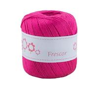 Hilo Ovillo frescor de 100% Acrílico 75G Aguja n3-4mm para DIY y Para Ganchillo, Crochet, Temporada de Primavera-Verano(Color 738 75g, aprox165 metros) PLUS HOME