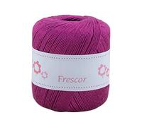 Hilo Ovillo frescor de 100% Acrílico 75G Aguja n3-4mm para DIY y Para Ganchillo, Crochet, Temporada de Primavera-Verano(Color 736 75g, aprox165 metros) PLUS HOME