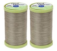 Hilo para acolchado manual Coats & Clark Dual Duty Plus (paquete de 2), 325 yardas, lino verde, s960-6180