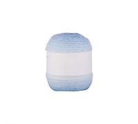 Hilo para ganchillo, hilos de ganchillo degradados para tejer, 80% acrílico, 20% nailon, #4 mediano, perfecto para mantas de estrellas, bufandas, chales y prendas (azul)