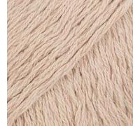 Hilo para tejer de algodón, viscosa y lino, Drops Belle, DK, peso de estambre ligero, 51 g 120 metros (24 Sand)