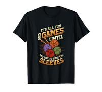 Hilo para Tejer It's All Fun and Games Until The Sleeves Camiseta