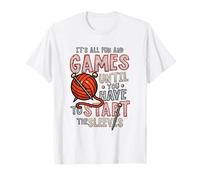 Hilo para Tejer It's All Fun and Games Until The Sleeves Camiseta
