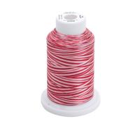 Hilo policristalino jaspeado de 60 wt de Sulky Of America, 1650 yardas, Strawberry Shortcake