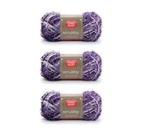 Hilo Red Heart Scrubby Jelly - Paquete de 3 (85 g/3 oz) - Poli ster - 4 lana mediana (peinada) - 78 yardas - Para tejer a m quina/ganchillo