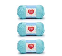 Hilo Red Heart Soft Baby Steps Aqua - Paquete de 3 (141 g 5 oz) - Acr?lico - 4 lana mediana - 256 yardas - Tejido, crochet y manualidades