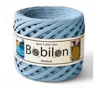 Fettuccini Zpagetti Style - Camiseta de hilo de ganchillo de 7 a 9 mm para ganchillo orgánico, tejido Macrame T-Yarn, 100% algodón, jersey ahumado