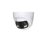 HiLook by HIKVISION Cámara de vigilancia Exterior 8 MP Smart Hybrid Light, Gran Angular 180°, LAN/PoE por Cable, cámara Exterior de Seguridad, Detector de Movimiento, visión Nocturna | Turret Fija