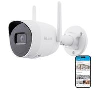 HiLook by HIKVISION - Cámara Exterior Wi-Fi Inteligente con Sensor de Movimiento, detección Inteligente, visión Nocturna, comunicación bidireccional, Ranura para Tarjeta SD, 4 MP