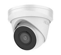 HiLook IPC-T280H-MUF - Cámara de seguridad de 8 MP 4K, 2.8 mm, cámara IP POE, visión nocturna IR de 30 m, funciona con Hikvision NVR, micrófono integrado, audio, resistente al agua y al polvo IP67