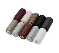 Hilos de bordar, Hilo de Bordar Juego 10 Rollos éster Multicolor 26x6x2.7cm