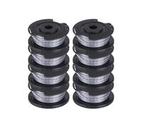 Hilos de carrete para desbrozadora compatibles con ART 23/26 SL y Ryobi, 4 m x 1,65 mm, nailon, paquete de 8