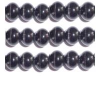 Hilos de cuentas de ojo de gato de 10 mm, 8 mm y 6 mm, fibra ptica de grado ""A"", 32 colores a elegir (8 mm negro)