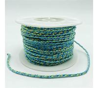 Hilos para Abalorios, Cuerda de macramé con Nudo Chino de Nailon de 2mm, 5 Yardas, Multicolor for Hacer Joyas, Pulsera(03)