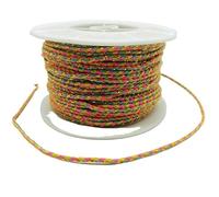 Hilos para Abalorios, Cuerda de macramé con Nudo Chino de Nailon de 2mm, 5 Yardas, Multicolor for Hacer Joyas, Pulsera(11)
